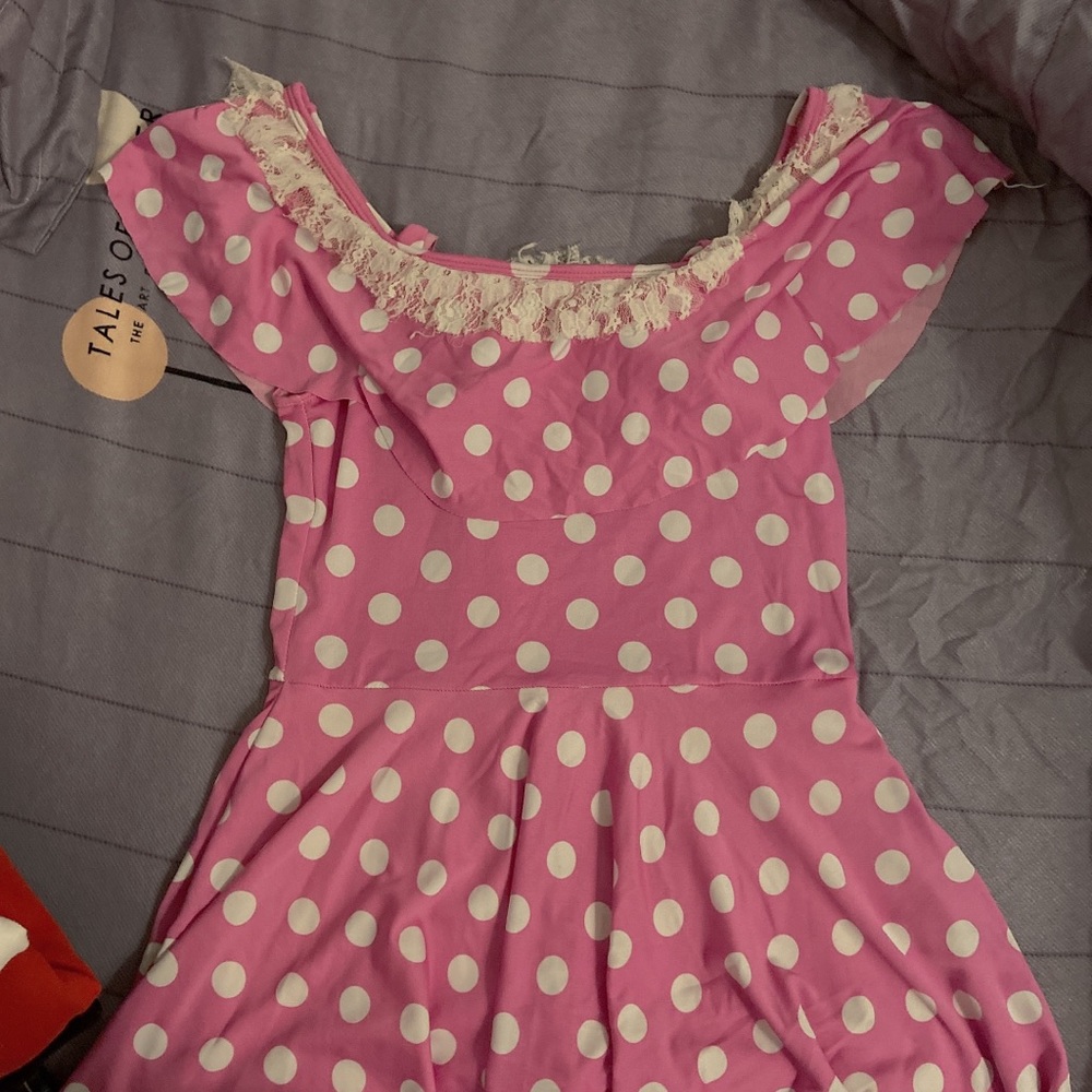 Swim suit dress.